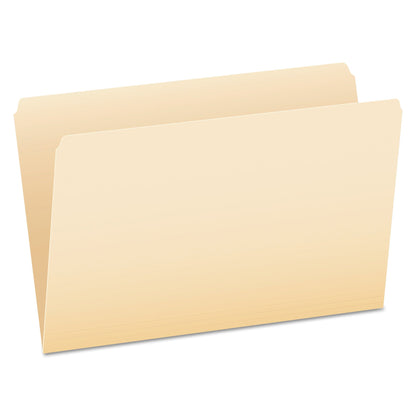 Pendaflex Manila File Folders, Straight Tab, Legal Size, 100/Box (ESS753)