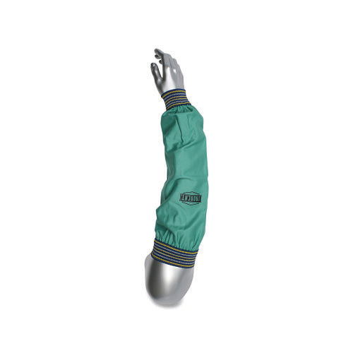 PIP Ironcat® 7070 Flame Resistant Sateen Cotton Cape Sleeves, 8.75 in W x 27.5 in L, 2.25 in Elastic at Ends, Size 23 in, Green (813-707023)