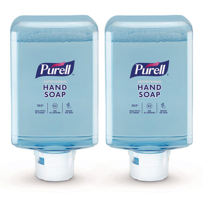 Purell Antimicrobial Fragrance Free Foaming Hand Soap, 1,200 mL Refill, 2/Carton (GOJ838302CT)