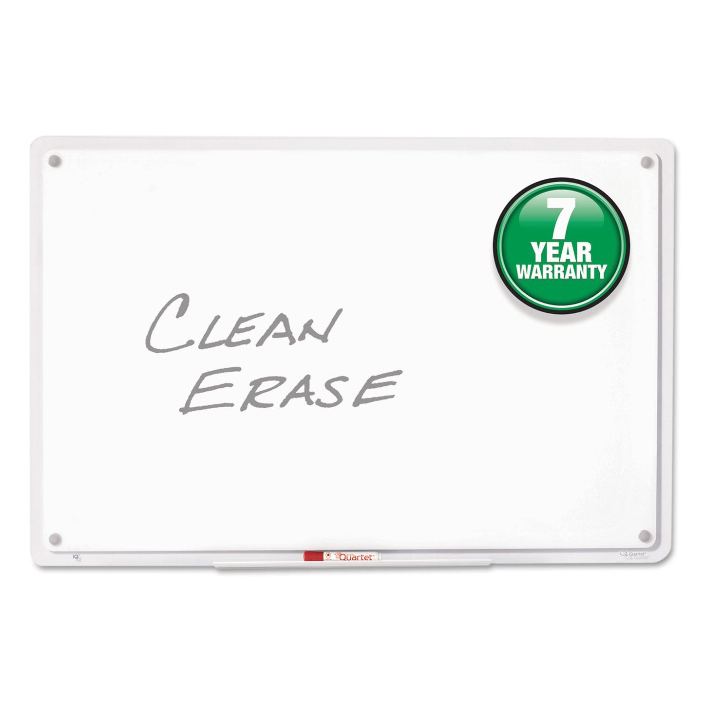 Quartet iQ Total Erase Board, 49 x 32, White, Clear Frame (QRTTM4929)