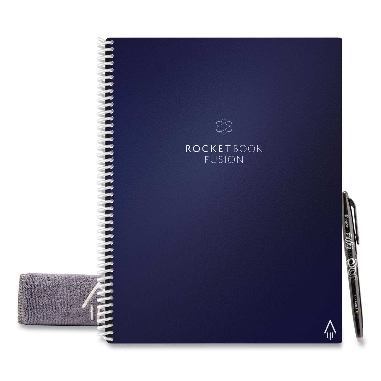 Rocketbook Fusion Smart Notebook, Seven Page Formats, Blue Cover, 11 x 8.5, 21 Sheets (RKBFLRCCDFFR)