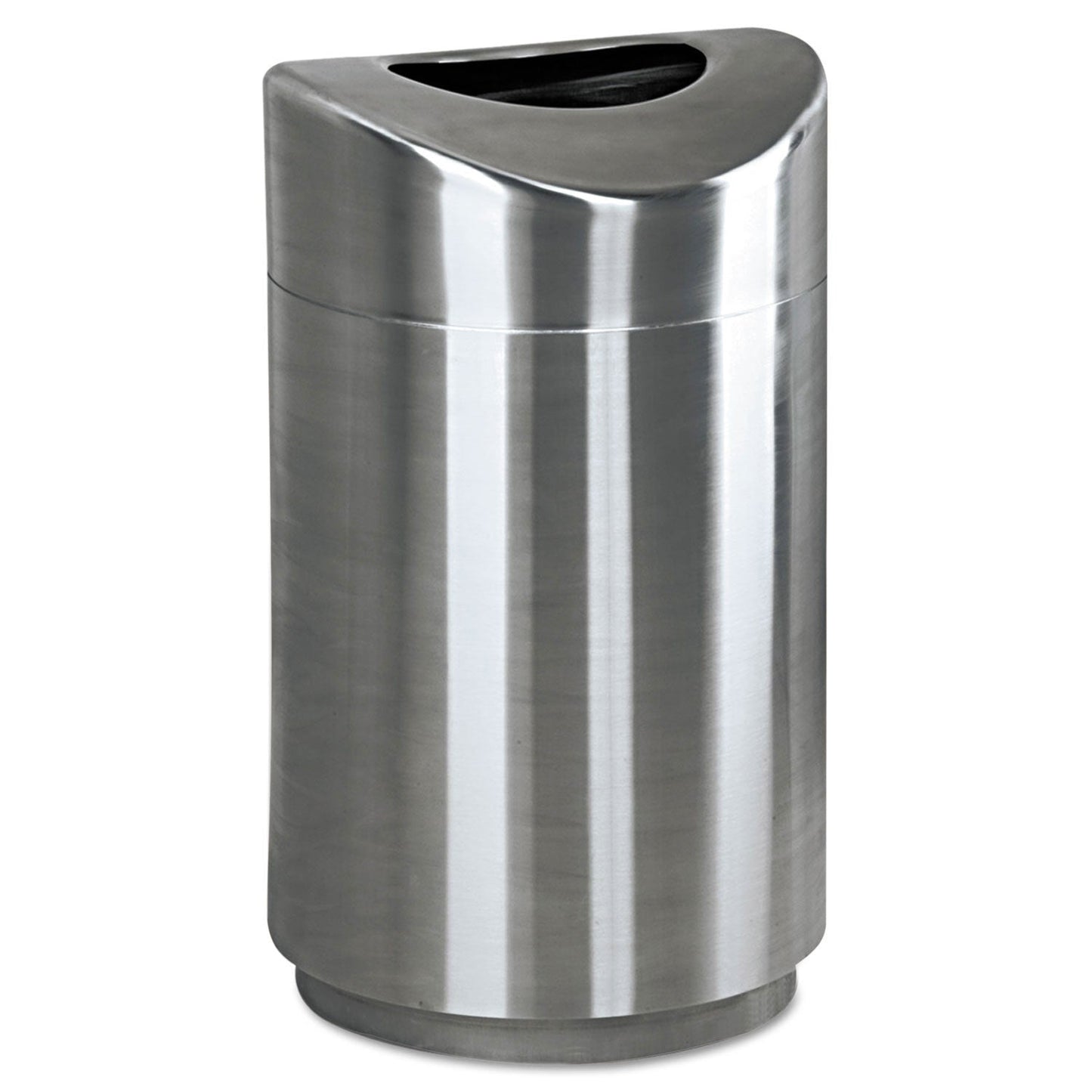 Rubbermaid Round Metal Indoor Trash Can, 30 GAL, Stainless Steel (RCPR2030SSPL)