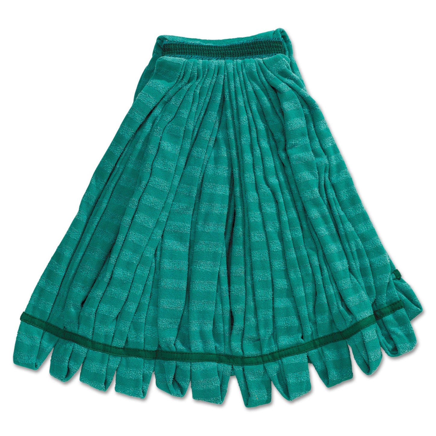 Rubbermaid Tube Mop, Microfiber, Green, Medium, 1-in Green Headband (RCPT812-06GRE)