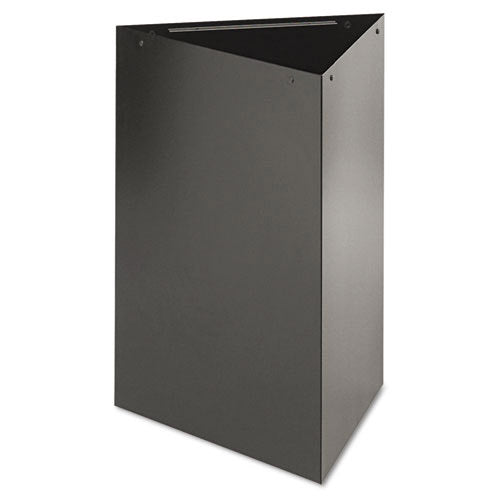 Safco Trifectat Plastic Indoor Trash Can, 15 Gallon, Black (SAF9550BL)