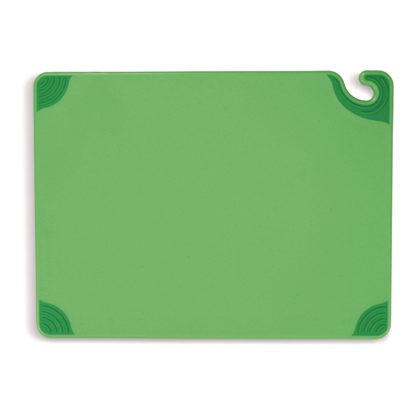 San Jamar Saf-T-Grip Cutting Board, 24 x 18 x 0.5, Green (SJMCBG182412GN)
