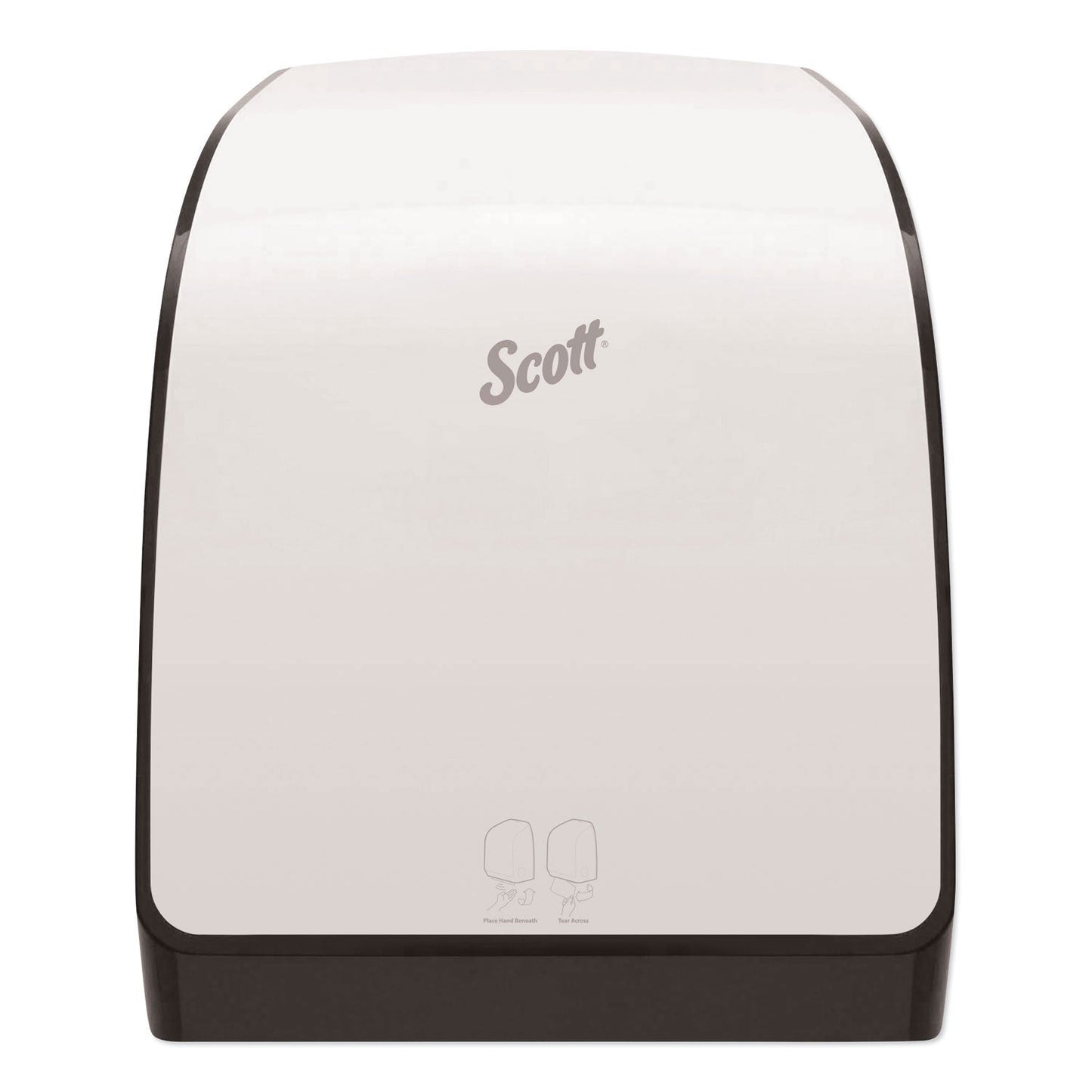 Scott Pro Electronic Hard Roll Towel Dispenser, 12.66 x 9.18 x 16.44, White (KCC34349)