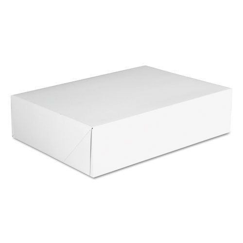 Southern Champion Bakery Boxes, White, Paperboard, 12 7/8 X 23 X 12 3/4, 125/carton (SCH1213)