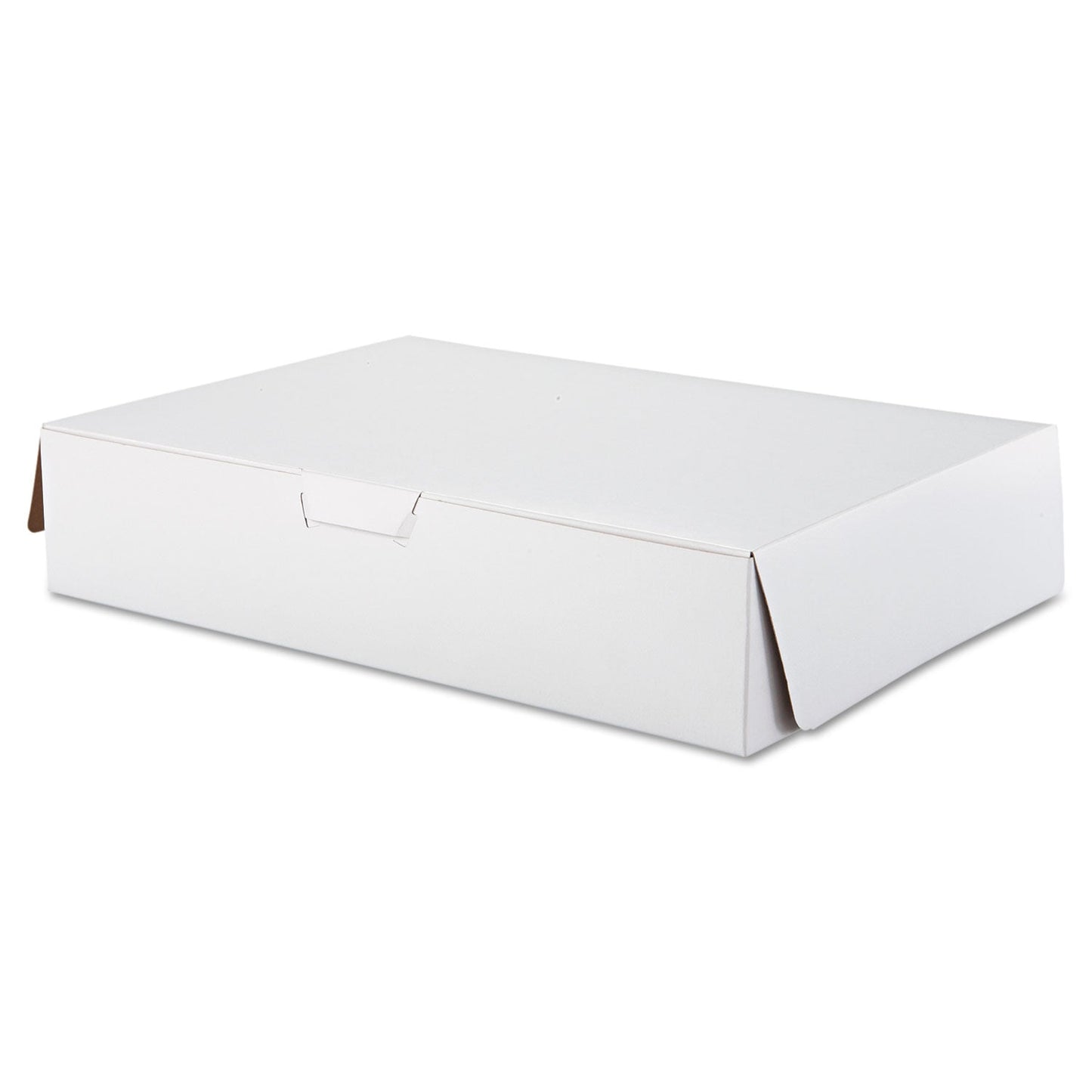 Southern Champion Tuck-Top Bakery Boxes, 19w x 14d x 4h, White, 50/Carton (SCH1029)
