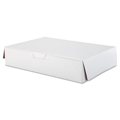 Southern Champion Tuck-Top Bakery Boxes, 19w x 14d x 4h, White, 50/Carton (SCH1029)