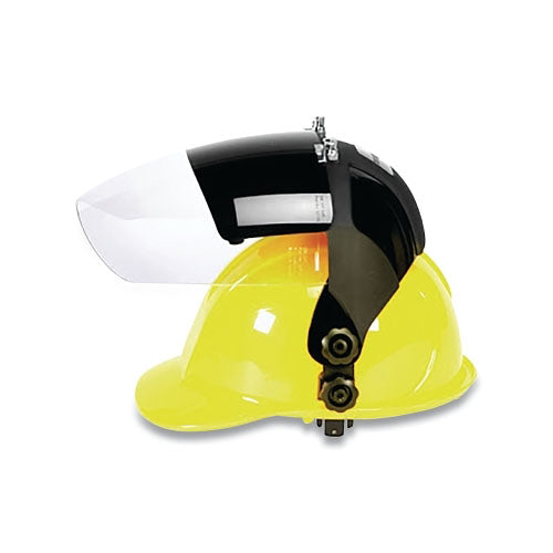 Sellstrom DP4™ Series Multi-Purpose Faceshield, Flip-Up IR Window & Unv Hard Hat Slot Adaptor, AF/Clear, Sh 8 IR, 9 in H x 12.125 in L (851-S32182)