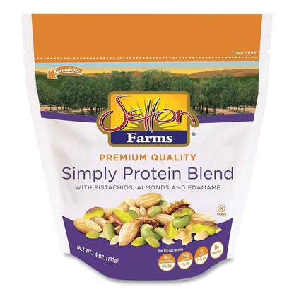 Setton Farms Simply Protein Blend, 4 oz Bag, 10/Carton (SEF5379)