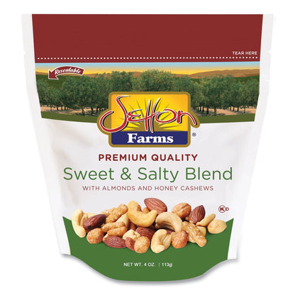 Setton Farms Sweet and Salty Blend, 4 oz Bag, 10/Carton (SEF5913)