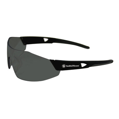 Smith & Wesson 44 Magnum Safety Glasses, Black Frame, Black Lens, 12/Box (KCC23453)
