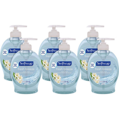 Softsoap Softsoap Liquid Hand Soap Pumps, Fresh Breeze, 7.5 oz Pump Bottle, 6/Carton (CPCUS04964CT)
