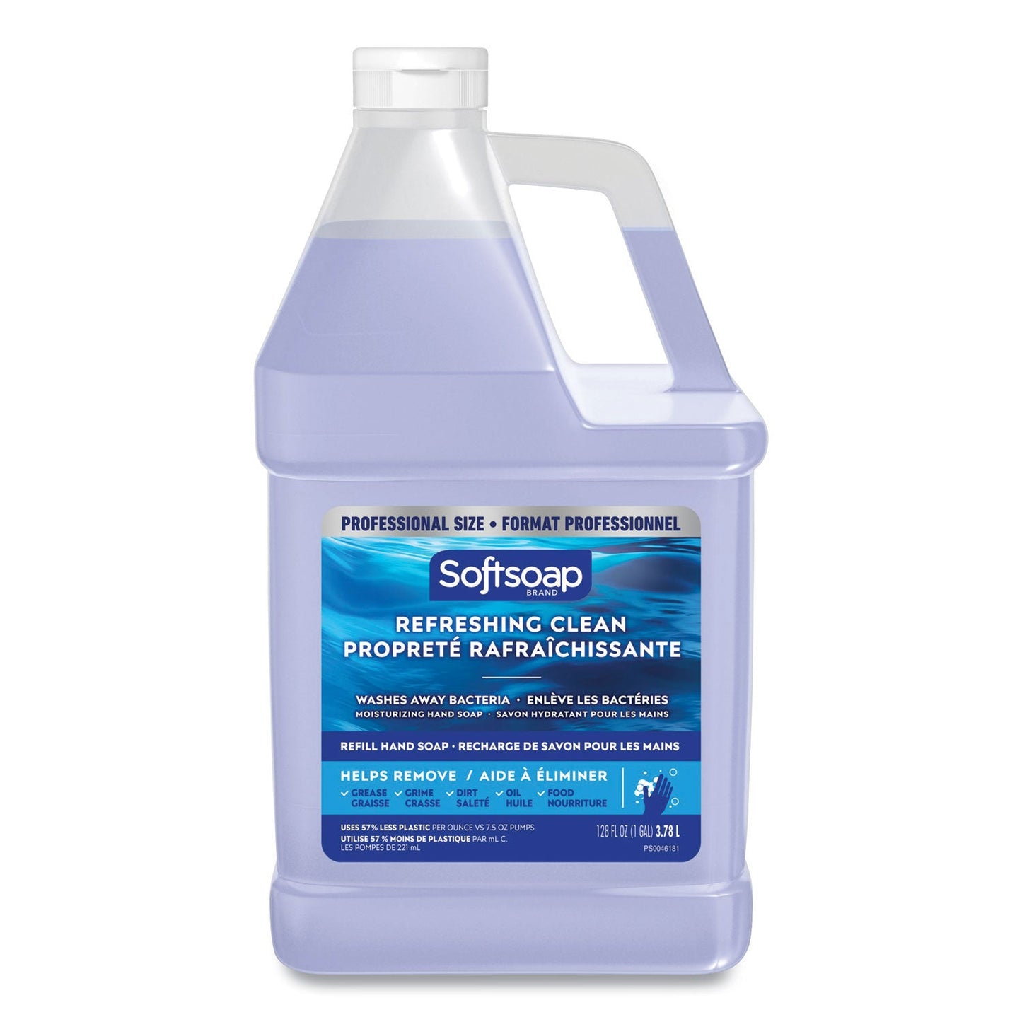 Softsoap Liquid Hand Soap Refills, Refreshing Clean, 128 oz (CPC61036482EA)