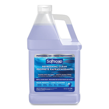Softsoap Liquid Hand Soap Refills, Refreshing Clean, 128 oz (CPC61036482EA)