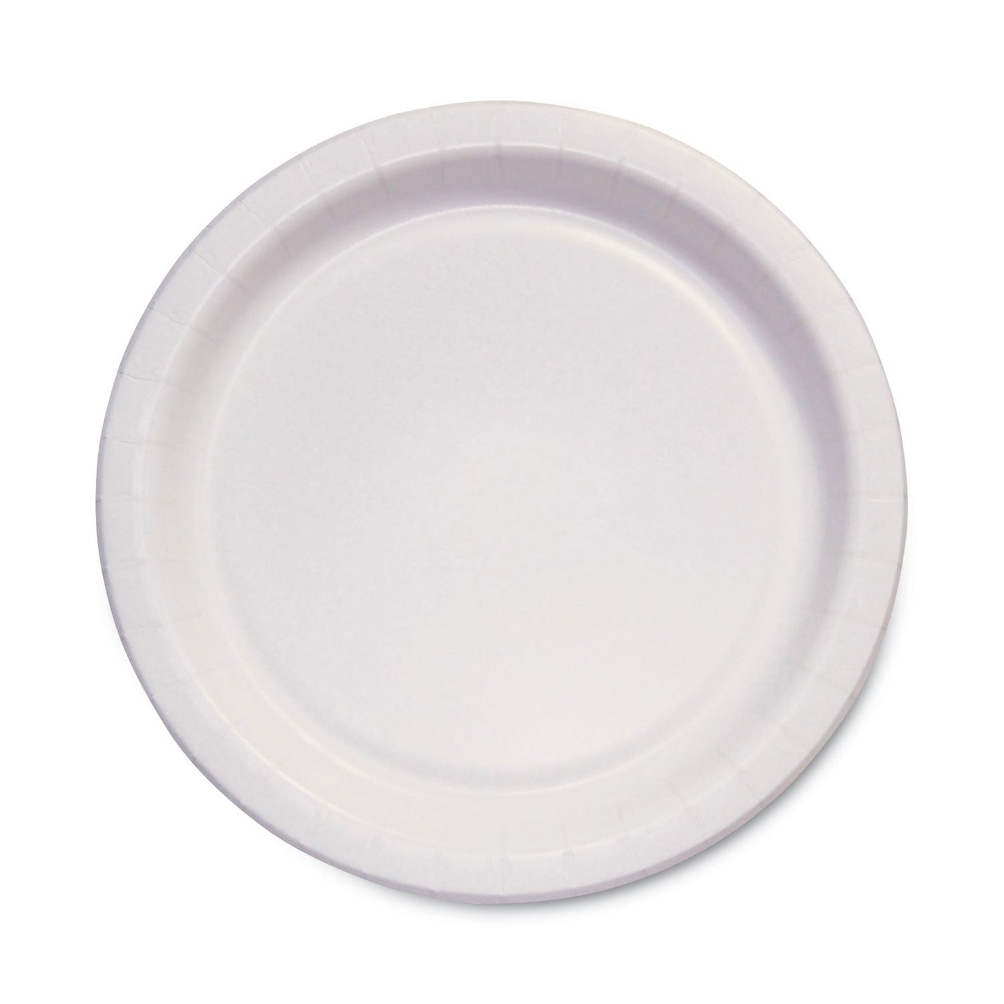 SOLO Bare Eco-Forward Clay-Coated Paper Dinnerware, ProPlanet Seal, Plate, 6" dia, 1,000/Carton (SCCHP6BWH)