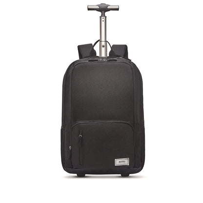 SOLO Bleecker Recycled Rolling Backpack, Fits Devices Up to 15.6", 12.5 x 8 x 19, Dark Gray (USLUBN7864)