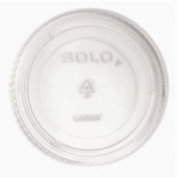 Solo Inc. Flat Top Lid, Clear (SCCLDSS23)