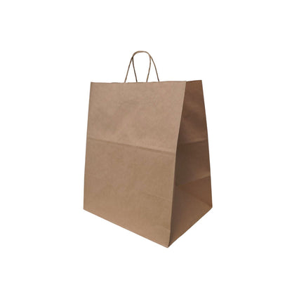 Solupac Emporium Twist Handle Bag, 14 x 9.84 x 15.5, Kraft, 200 Bags (TDPTKNEMSHDE)