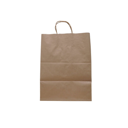 Solupac Take Out Twist Handle Bag, 12 x 9 x 15.75, Natural Kraft, 200/Carton (TDPTKNTAOUDE)