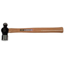 Stanley Bostitch® Ball Pein Hammer, Straight Hickory Handle, 15-1/16 in Overall Length, High Carbon Steel, 24 oz Head (680-54-024)