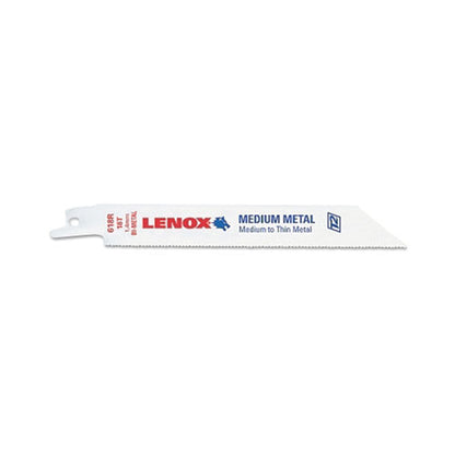 Stanley Bostitch® Metal Cutting Reciprocating Saw Blade, 6 in L x 3/4 in W x 0.035 in Thick, 14 TPI, 5 EA/PK (433-20564614R)