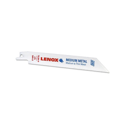 Stanley Bostitch® Metal Cutting Reciprocating Saw Blade, 6 in L x 3/4 in W x 0.035 in Thick, 18 TPI, 5 EA/PK (433-20566618R)