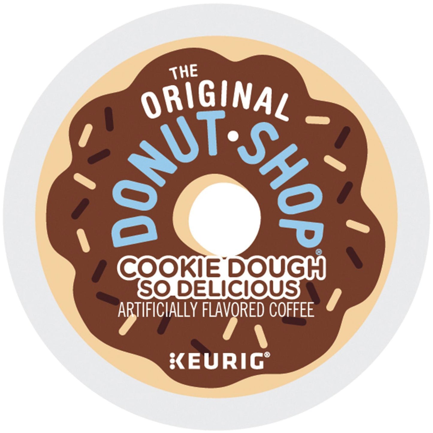 The Original Donut Shop Cookie Dough So Delicious K-Cups, 24/Box (GMT9534)