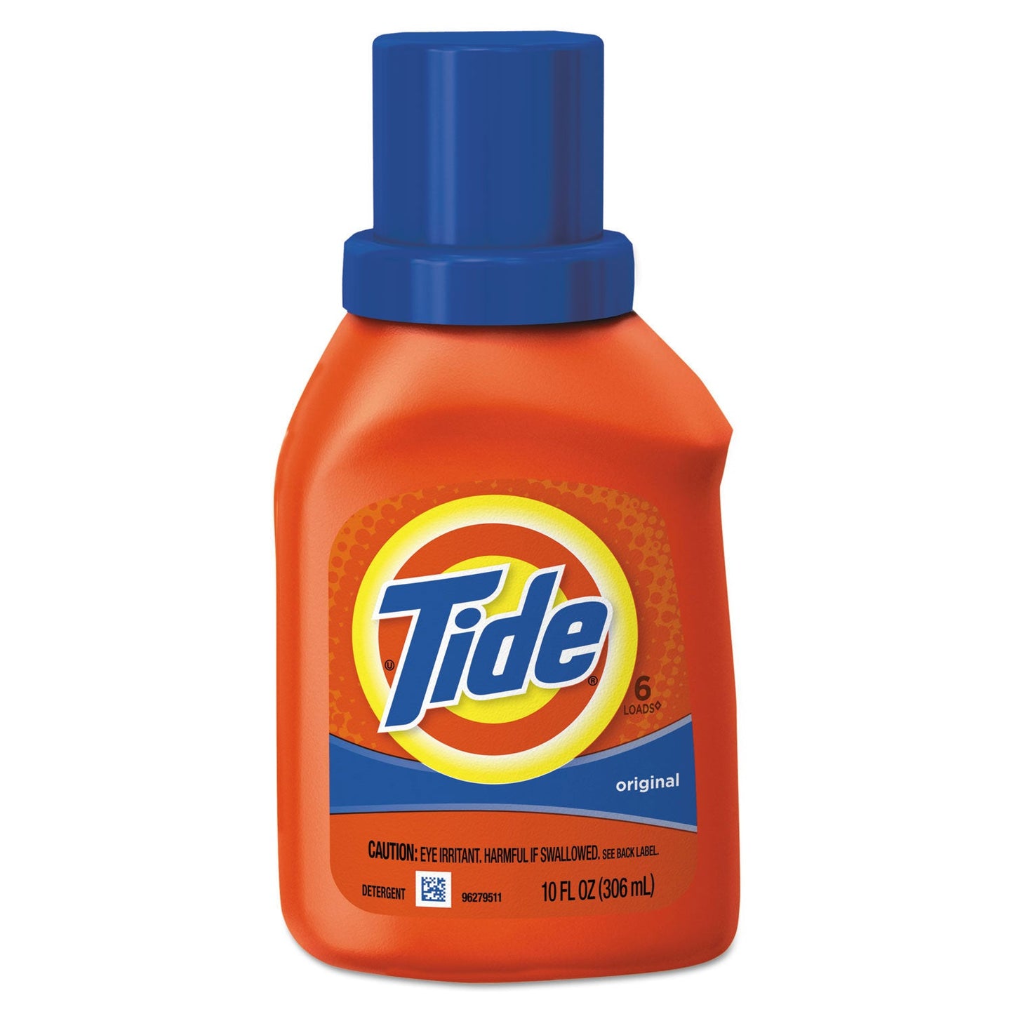 Tide Liquid Laundry Detergent, Original Scent, 10 oz. Bottle (6 Loads), 12/Case, 70 Loads Total (PGC00471)