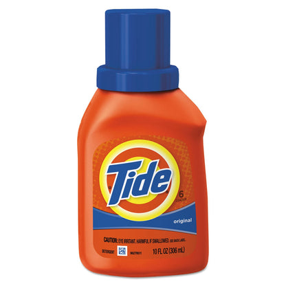 Tide Liquid Laundry Detergent, Original Scent, 10 oz. Bottle (6 Loads), 12/Case, 70 Loads Total (PGC00471)