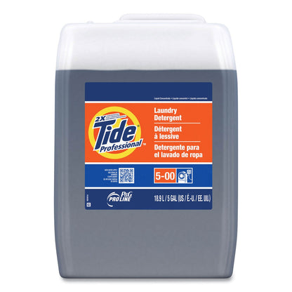 Tide Pro 2x Liquid Laundry Detergent, Original Scent, 5 gal Pail (PPL70673)