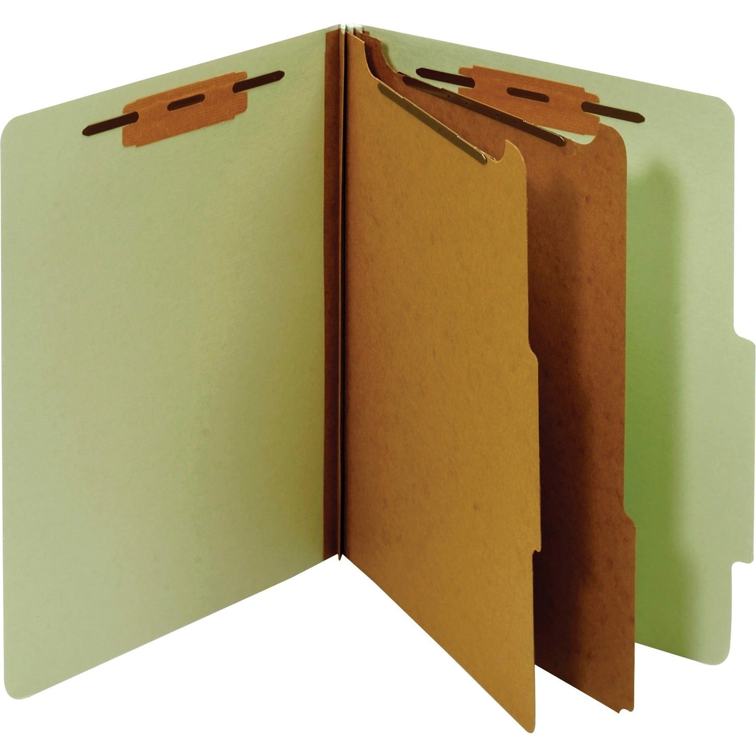 File Classification Partition Pendaflex Classification Folder, 2 Partitions, Letter, Green (PFXPU61G ...