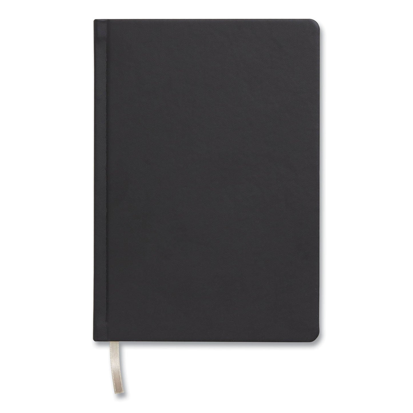 TRU RED Hardcover Business Journal, Narrow Rule, Black Cover, 8 x 5.5, 96 Sheets (TUD24377290)