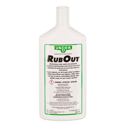 Unger RubOut Glass Cleaner, 16 oz Bottle, 12/Carton (UNGRUB50)