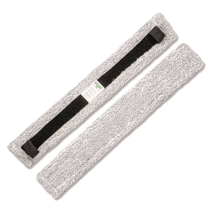 Unger VisaVersa Pro Microfiber Replacement Pad, 18", Light Gray (UNGVEP45)