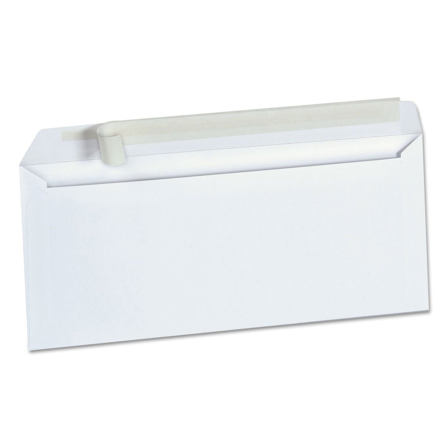 Universal® Peel Seal Strip Business Envelope, #10, Square Flap, Self-Adhesive Closure, 4.13 x 9.5, White, 500/Box (UNV36003)