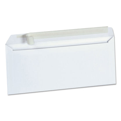Universal® Peel Seal Strip Business Envelope, #10, Square Flap, Self-Adhesive Closure, 4.13 x 9.5, White, 500/Box (UNV36003)
