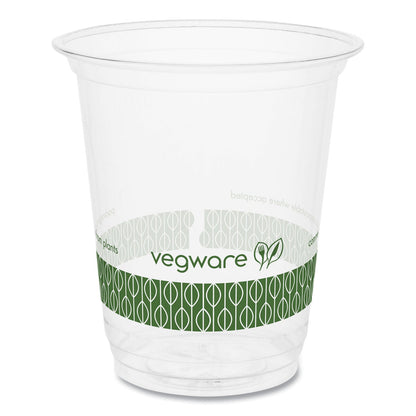 Vegware 76-Series Cold Cup, 7 oz, Clear/Green, 1,000/Carton (VEGR200G)
