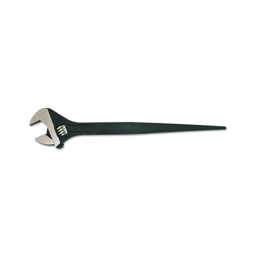 Vuzix Corporation Adjustable Construction Wrench, 10-5/8 in L, 1-1/8 in Opening, Black Oxide (181-AT210SPUD)