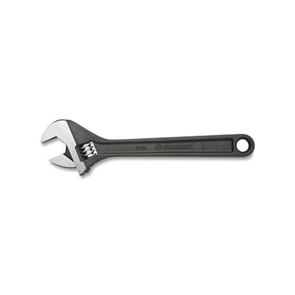Vuzix Corporation Black Oxide Adjustable Tapered Handle Wrench, Polished Face, 10 in Overall L, 1.13 in Opening, SAE/Metric (181-AT210BK)