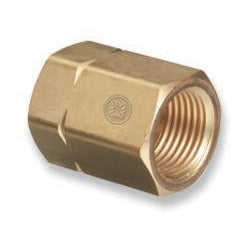 Western Enterprises Brass Cylinder Adaptors, CGA-300 Commercial Acetylene To CGA-510 POL Acetylene (312-61)