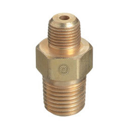 Western Enterprises Pipe Thread Reducer Bushings, Adapter, 3,000 PSIG, Brass, 1/4 in; 1/8 in (NPT) (312-B-4-2HP)