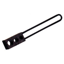 Western Enterprises Hand-Held Ferrule Crimp Tool with Hammer Strike, for 3/16 in, 1/4 in Hoses, Black (312-C-1)