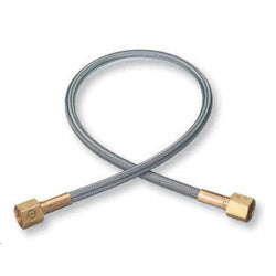 Western Enterprises Stainless Steel Flexible Pigtails, Pigtail, 3,000 PSIG, Stainless Steel, 72 in (312-PF2-4-72)