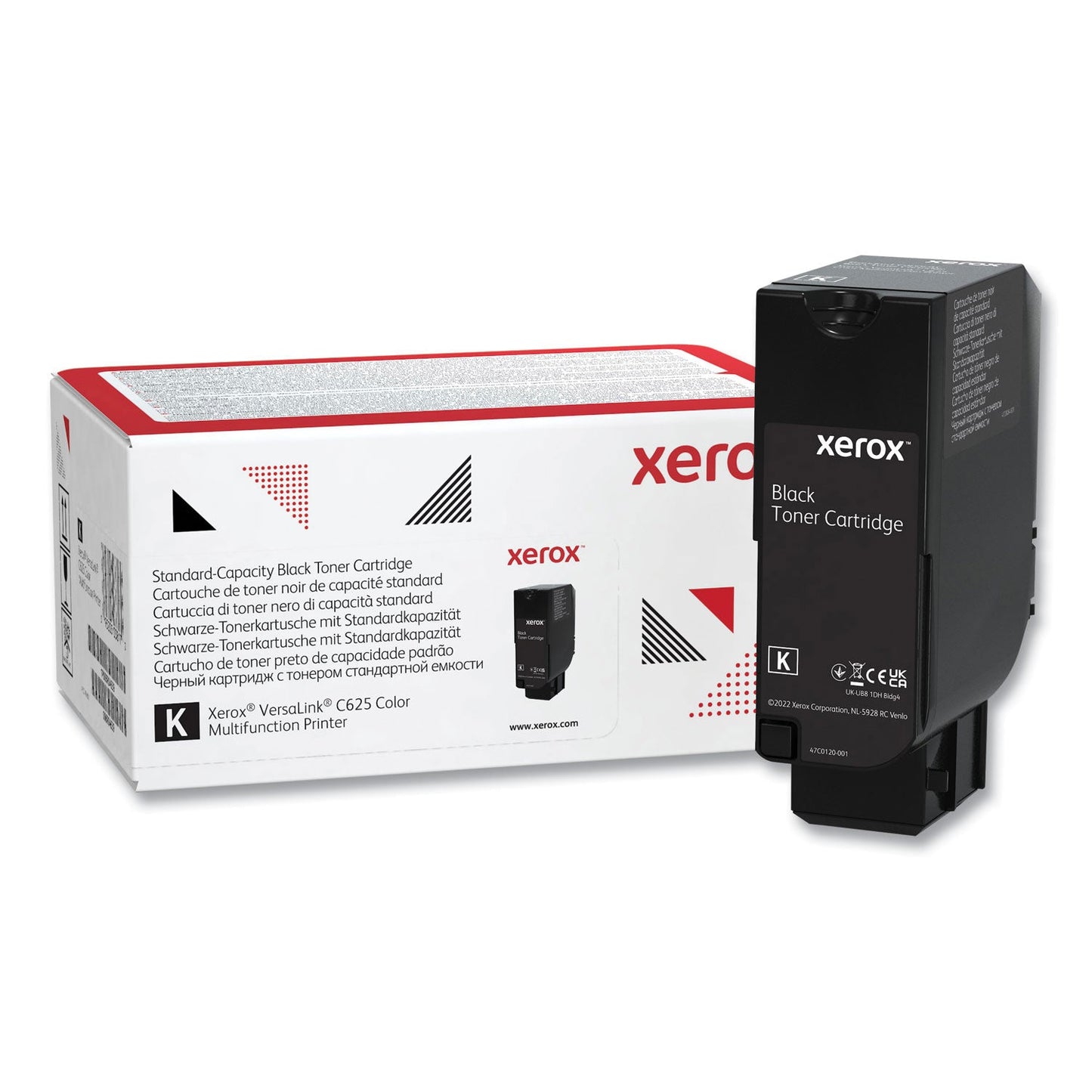Xerox 006R04616 Toner, 8,000 Page-Yield, Black (XER006R04616)