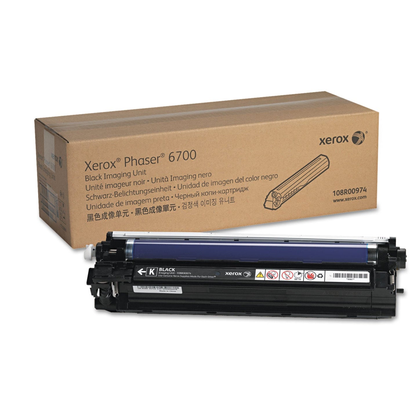 Xerox 108R00974 Imaging Unit, 50000 Page-Yield, Black (3084636)
